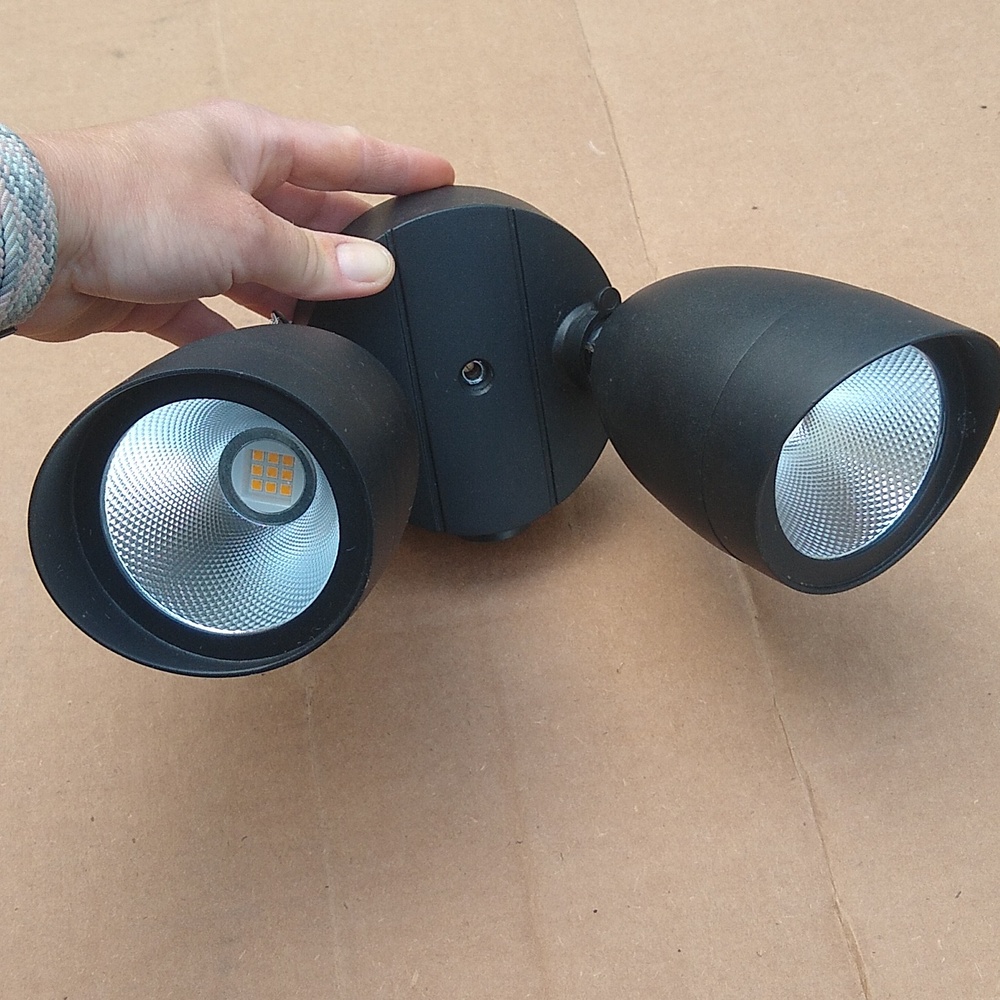 PAIR LED Outdoor Security Floodlights (2 sets)